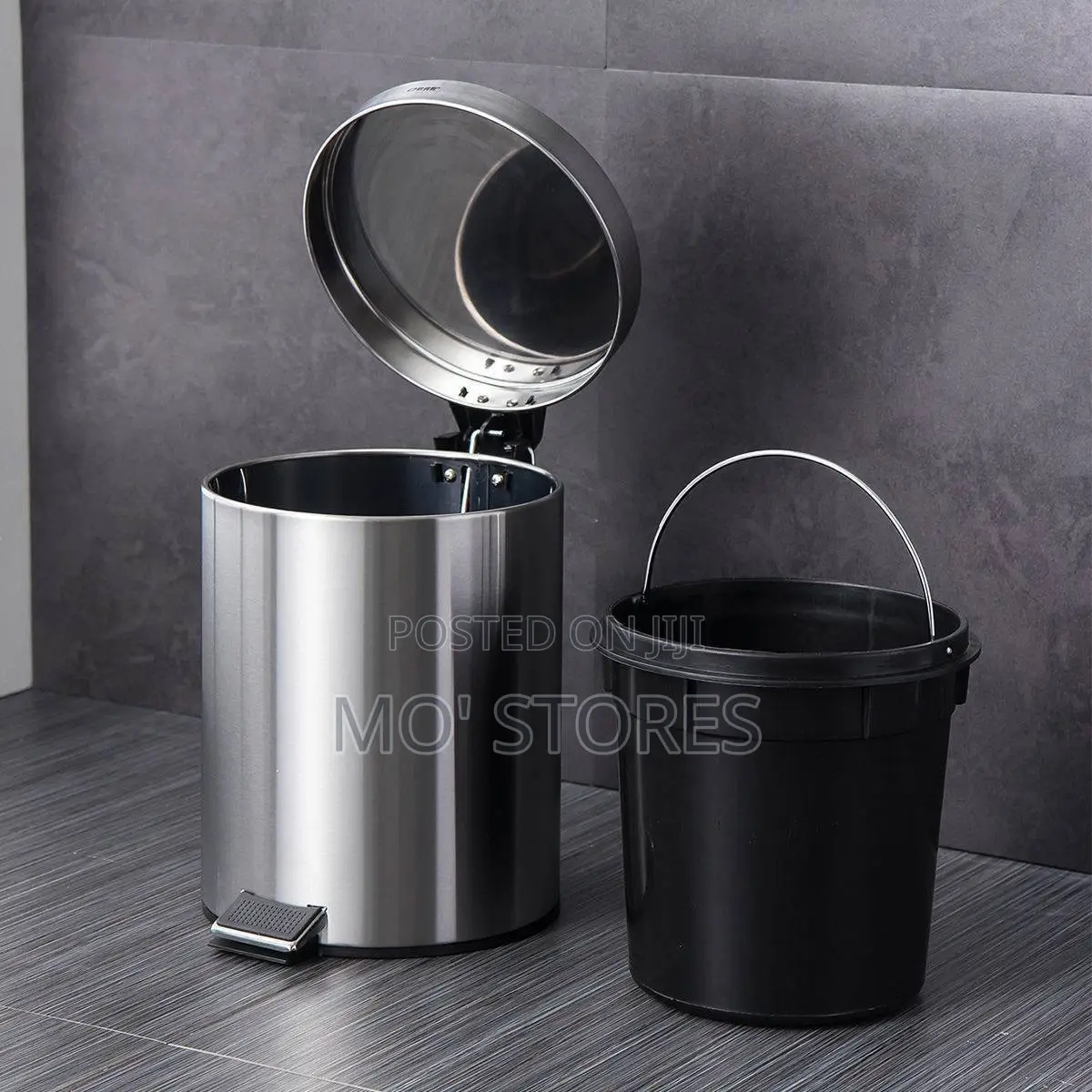8l High Quality Stainless Steel Bin