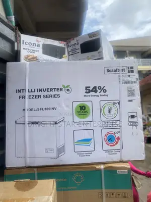 Scanfrost Inverter Freezer Series Model SLF 300l