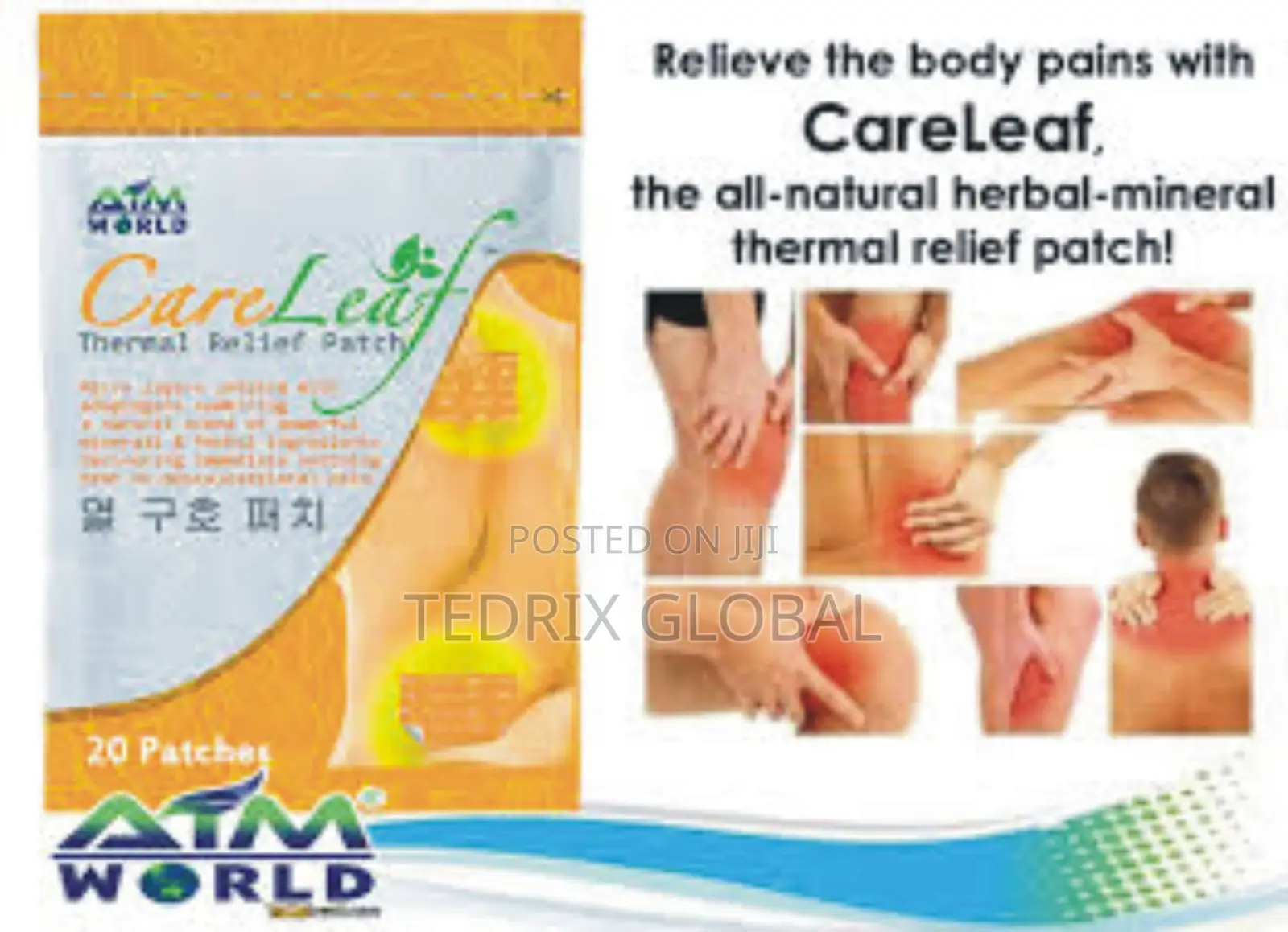 Alliance in Motion Global Care Leaf - Thermal Relief Patch