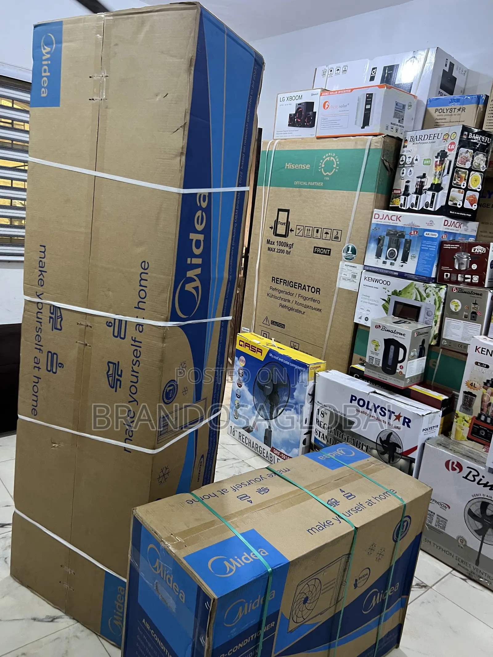 Midea Floor‐Standing Ac – Clean Look, Minimal Design