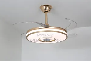 Luxury Fan Chandelier With Remote Control