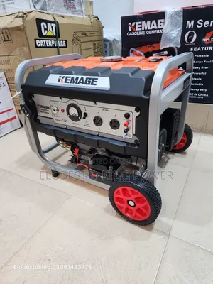 5.5kva Kemage Generator Set 100% Copper Coil With Remote Control