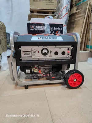 Kemage 5.5kva Generator Set With Remote Control 100% Copper Coil