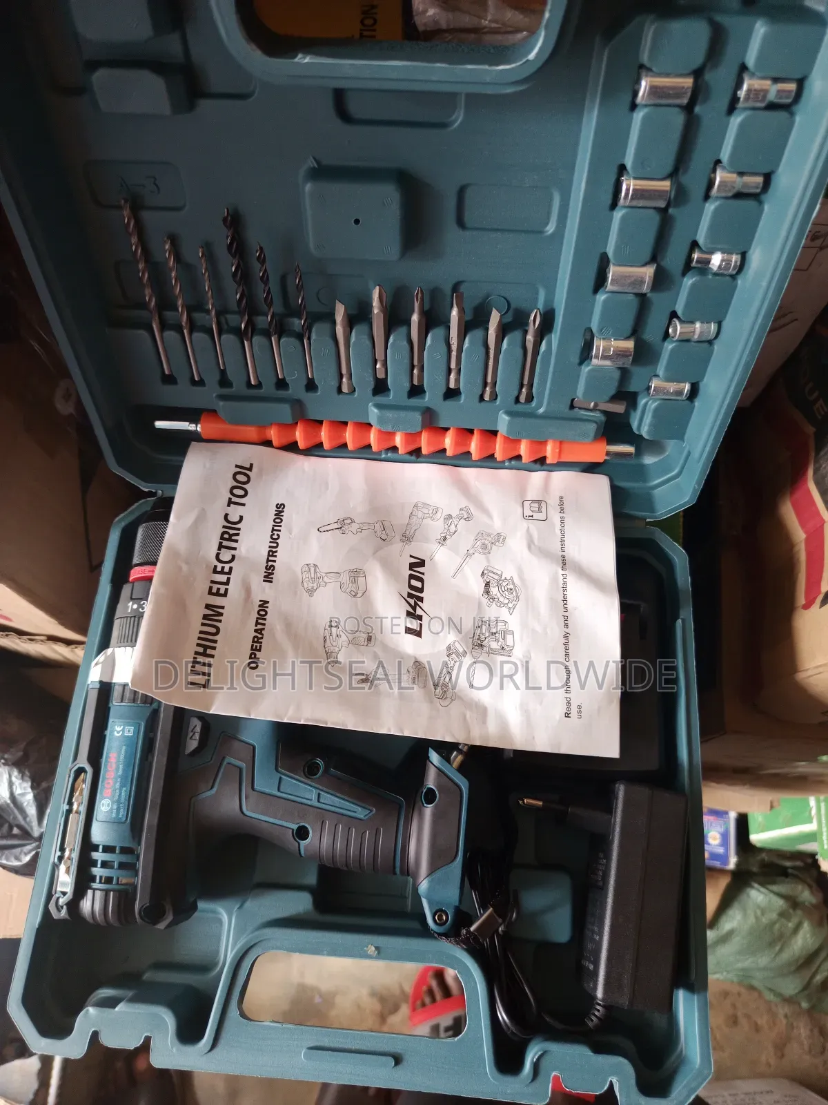 Rechargeable Bosch Cordless Drill Machine