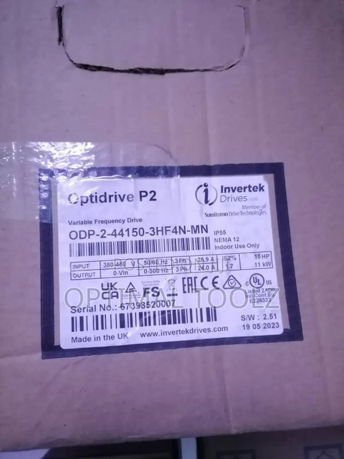 Drive or Frequency Inverter