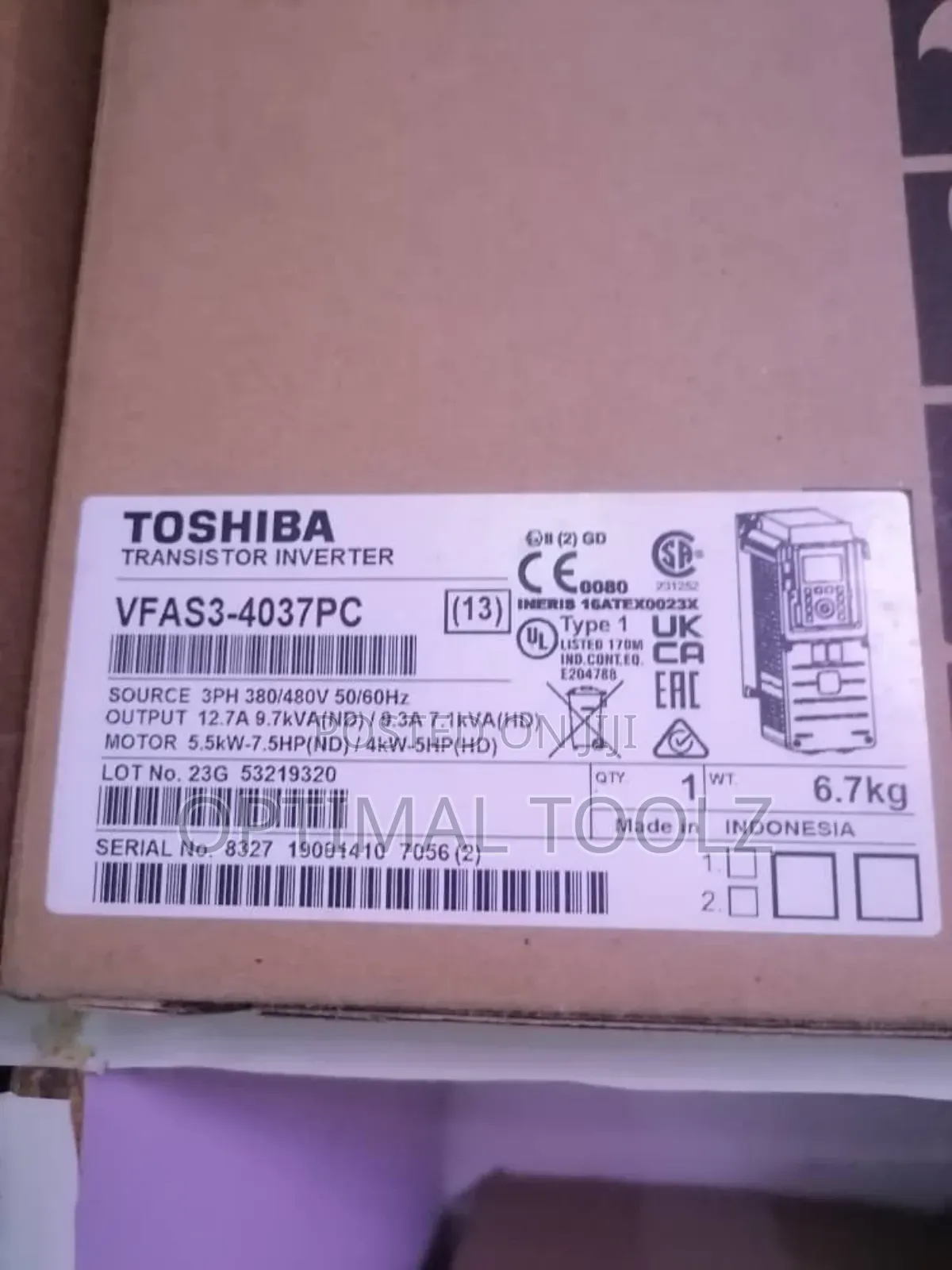 Drive or Frequency Inverter