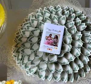 Rose Flower Bouquet Mint Money Bouquet, Lagos.