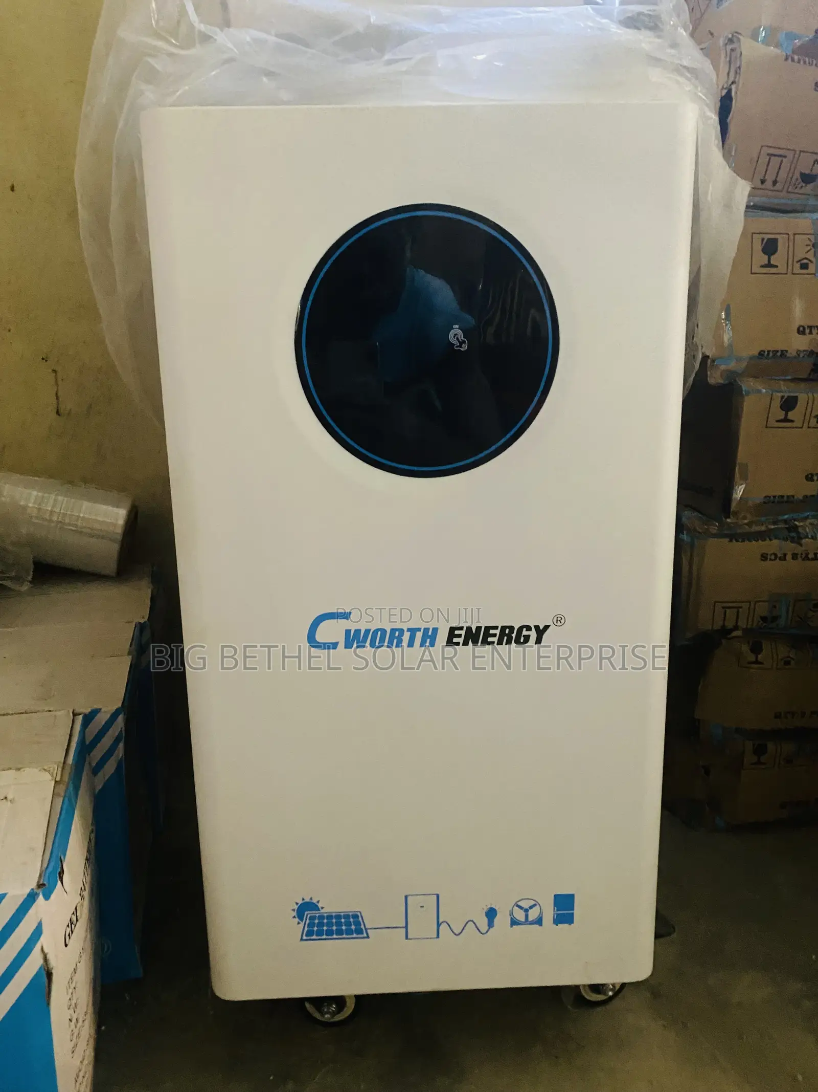 15kwh 51.2v 300ah Cworth Solar Lithium Battery