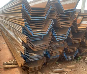 700x9mmx12mtr Steel Piling Sheet.