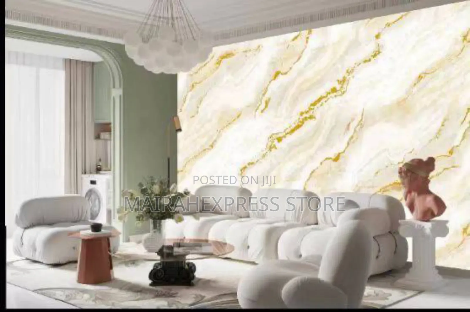 Thick Padded ,Super Strong Gloss Wall Sticker.