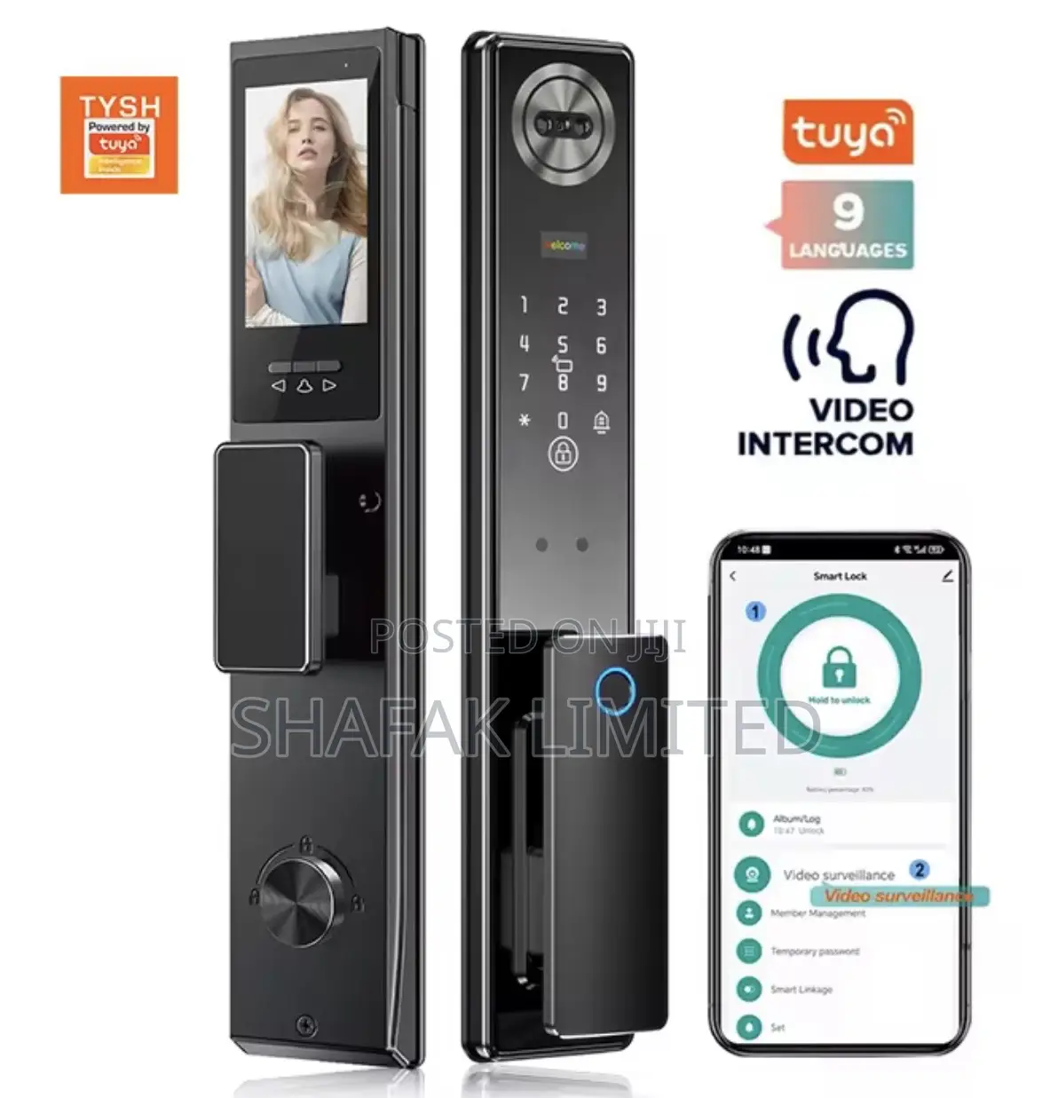 Tuya Tysh Lwt8 Smart Lock