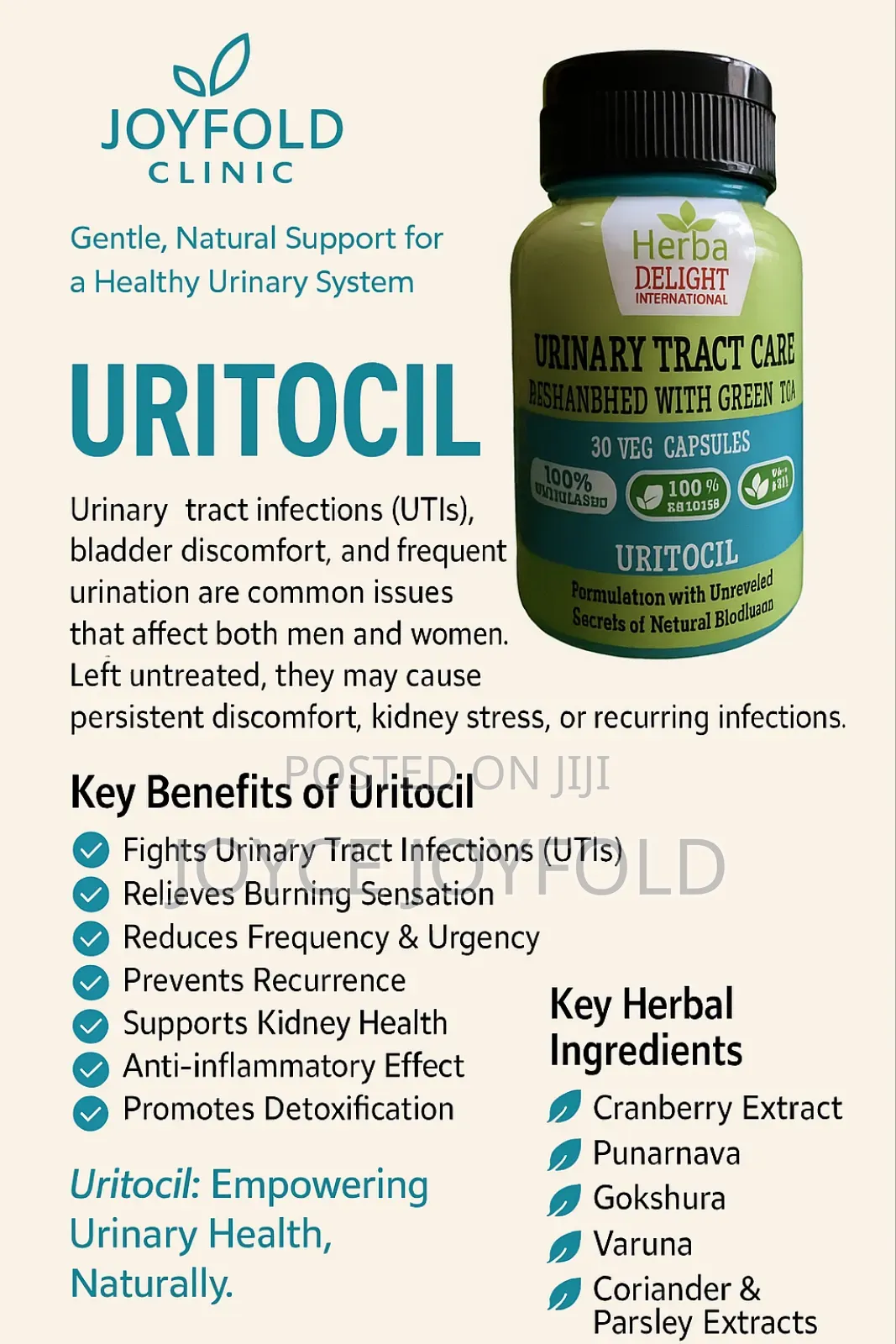 Uritocil - Urinary Tract Care Capsule