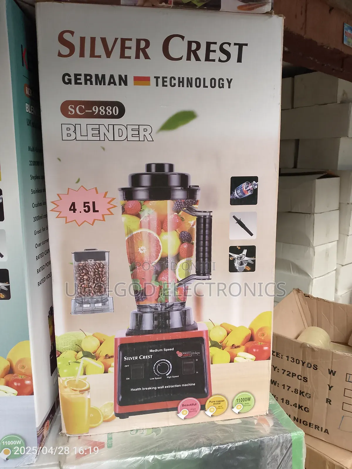 Silver Crest Blender