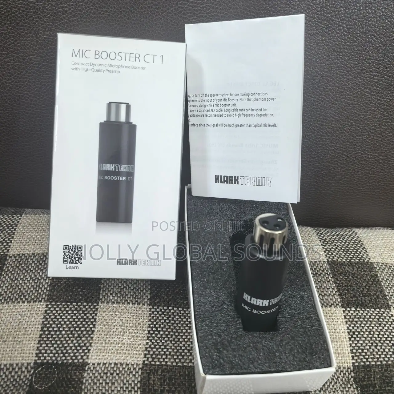 Klark Teknik Microphone Booster Ct 1. Microphone Preamp. Cloud Lifter