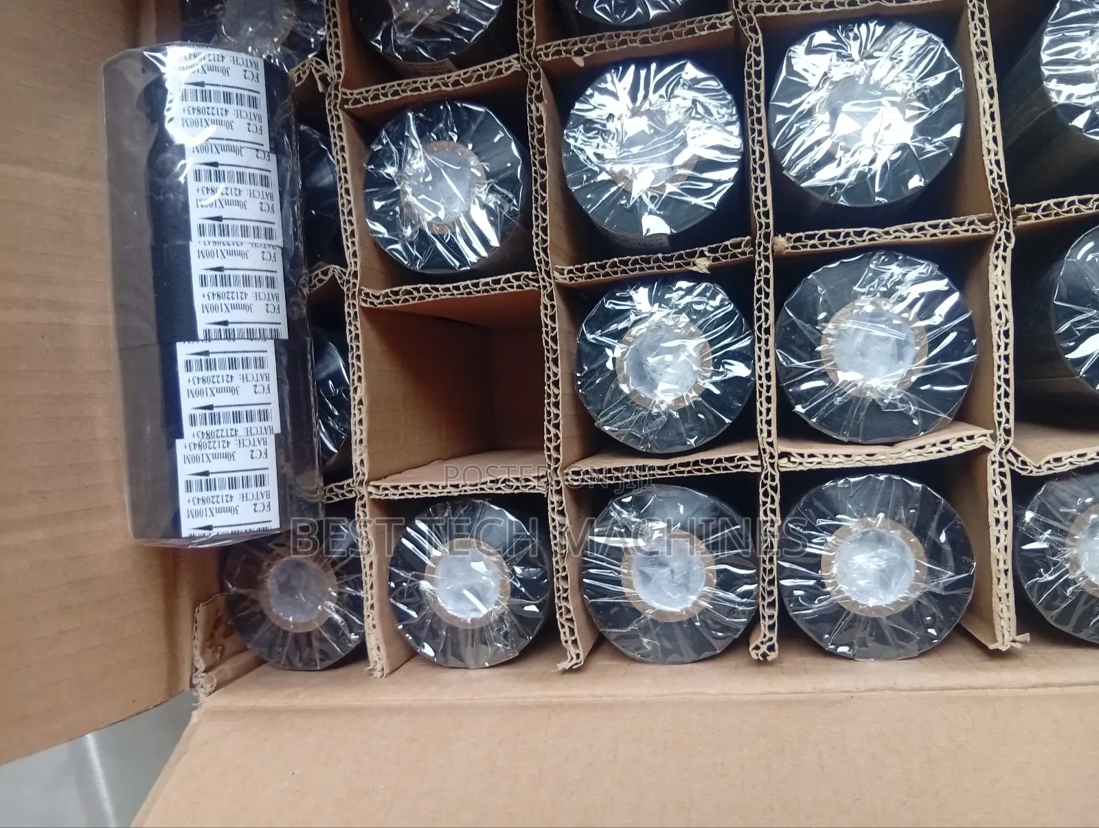 Black Coding Ribbon for Coding Machine