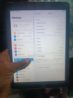 Apple iPad Air 2 64 GB Gray