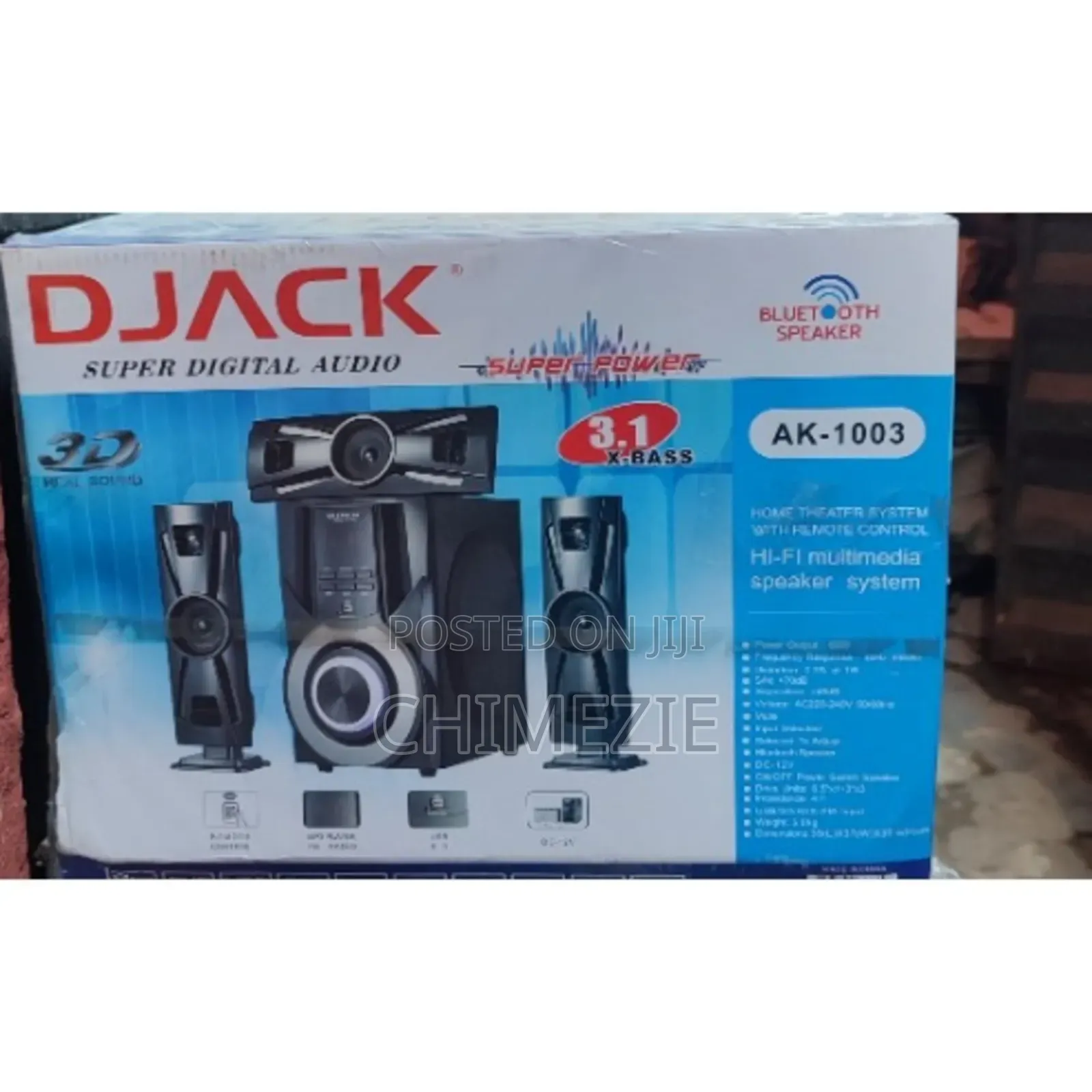 3.1 Quality Bluetooth Home Theatre System