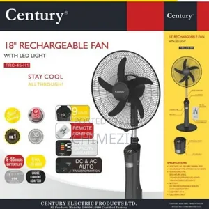Quality 18" Rechargeable Fan
