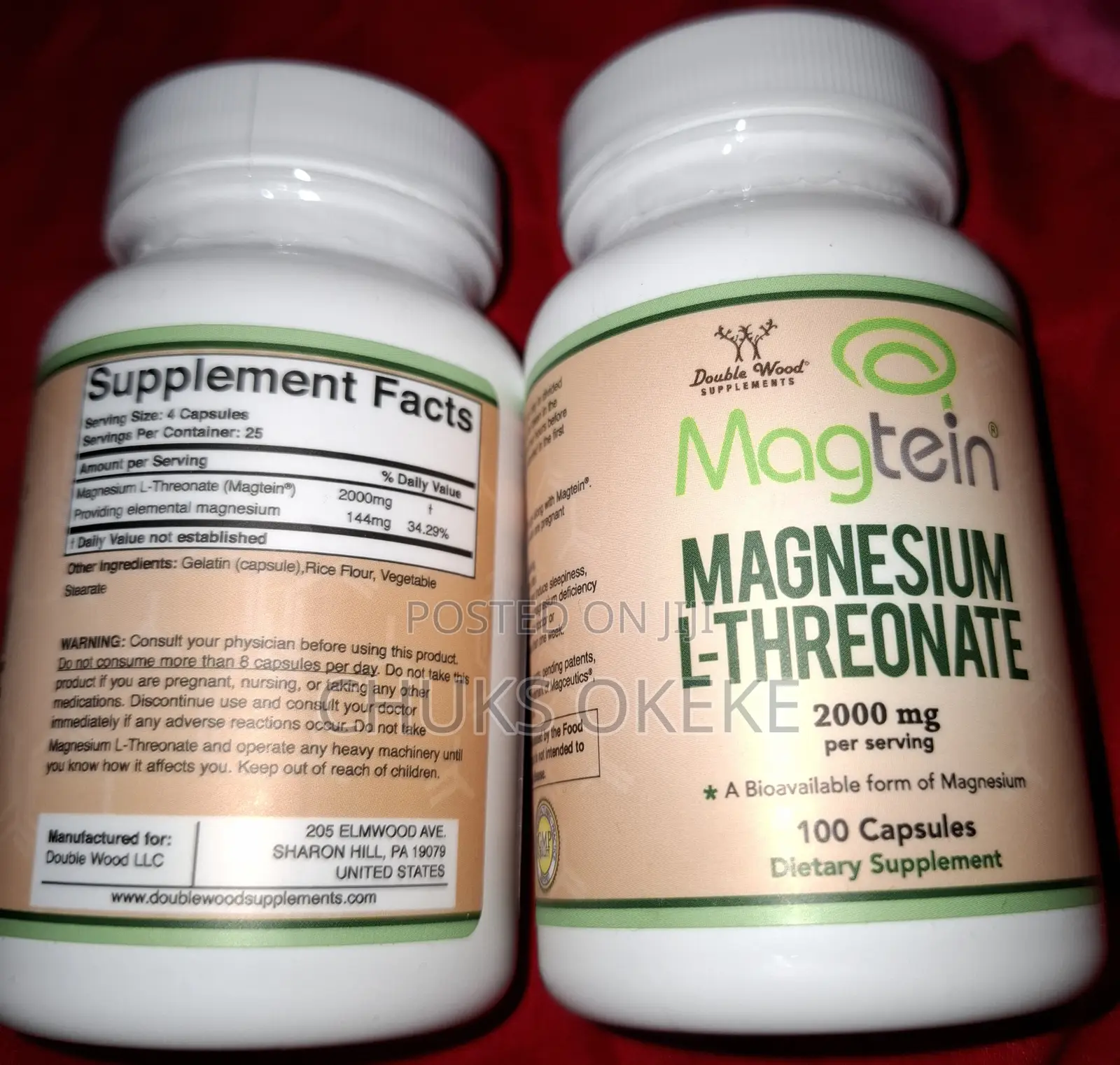 Magtein. Magnesium L Threonate