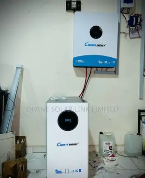 6kva Inverter and 15kwh Lithium Battery With 10piecs of Panels