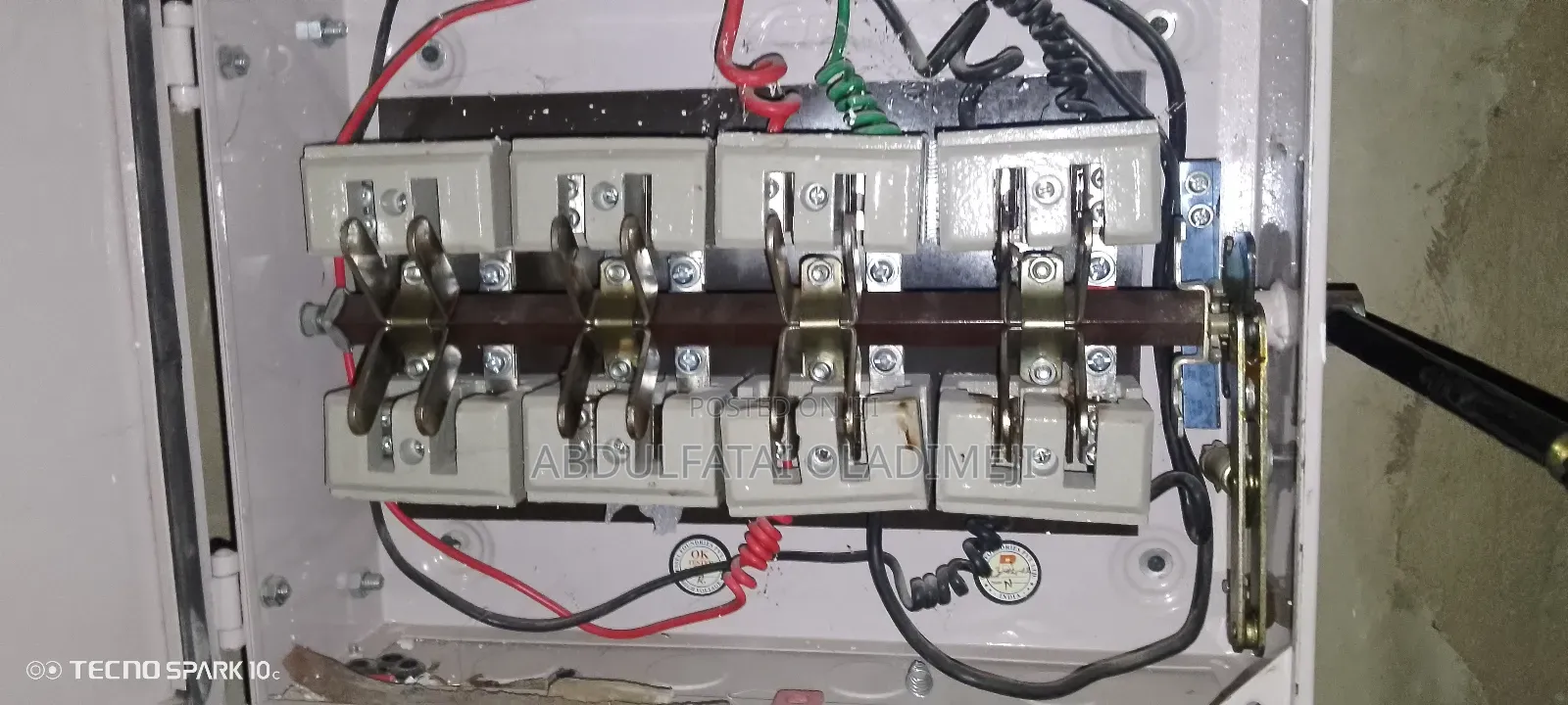 Solar Installation With Inverter, Batteries CHG/Controller