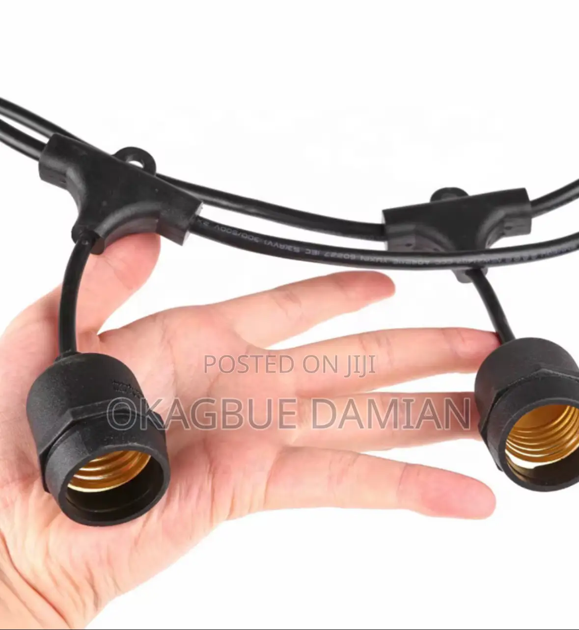 Waterproof E27 Lamp Base Holder Outdoor Light