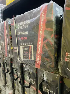 250ah 12v Sahara Energy Solar Tubular Battery