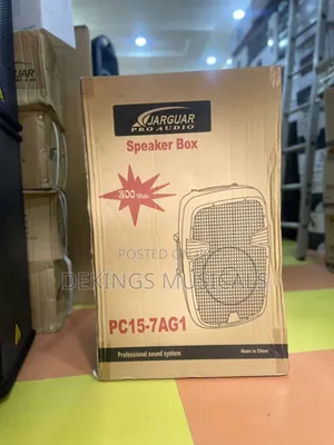 Jaguar Pro Audio Pc15-7ag1 Pa-system Speaker Box 15 Inches