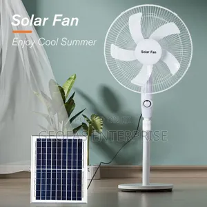 Uk Used 16" High Quality Solar Charge Fan With Panel