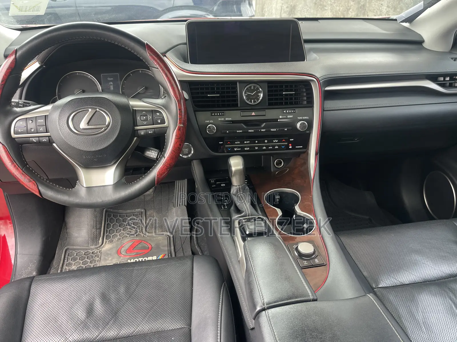 Lexus RX 350 2016 Red