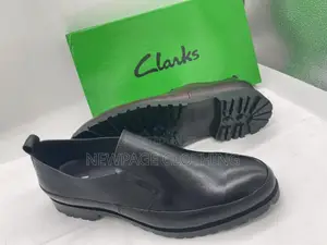 Clarks Men’S Dressy Black Brown Leather Loafers