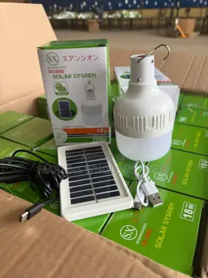 Solar Watts Panel and Bulb