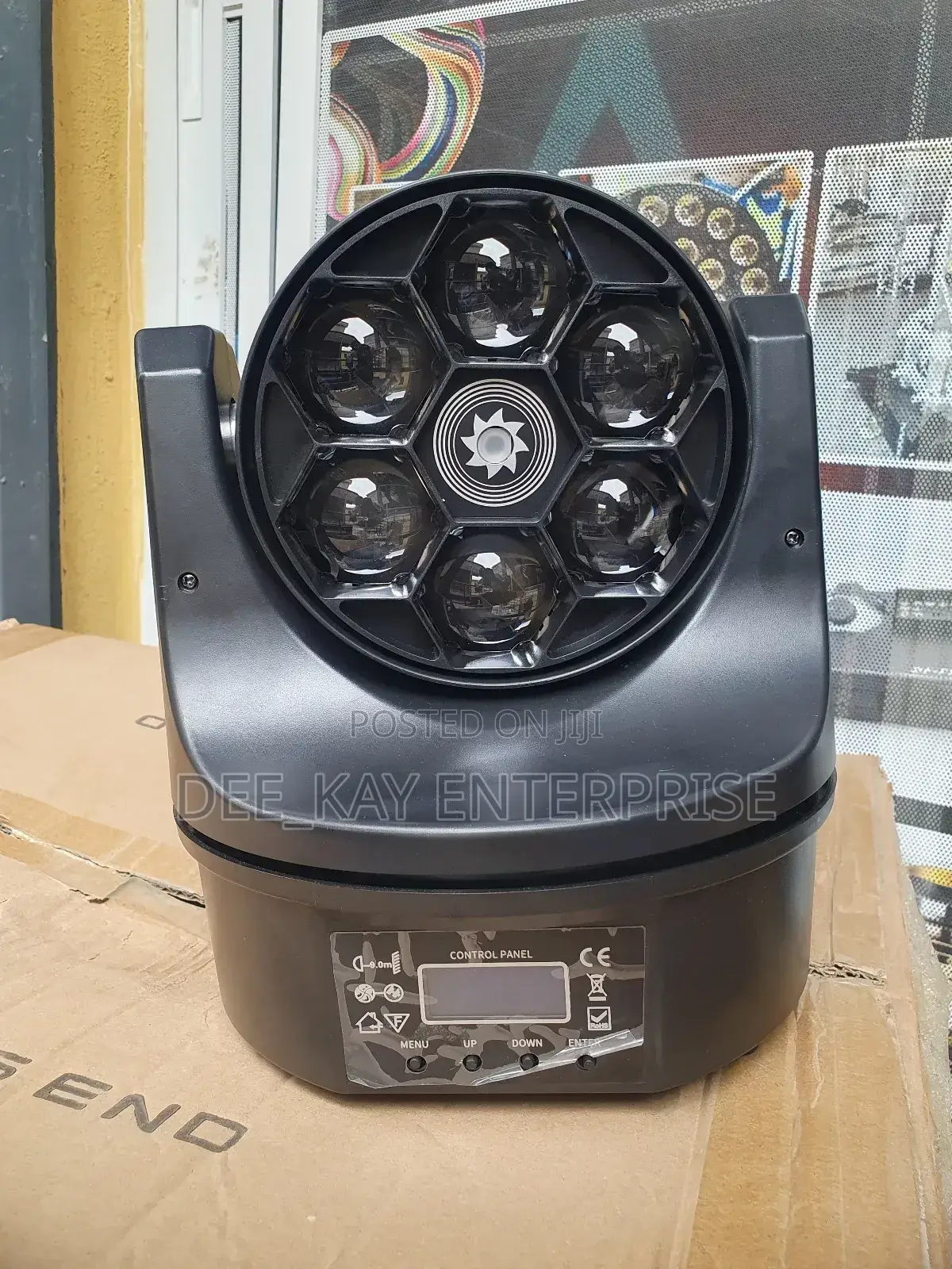 Six Bee Eyes Moving Head Light