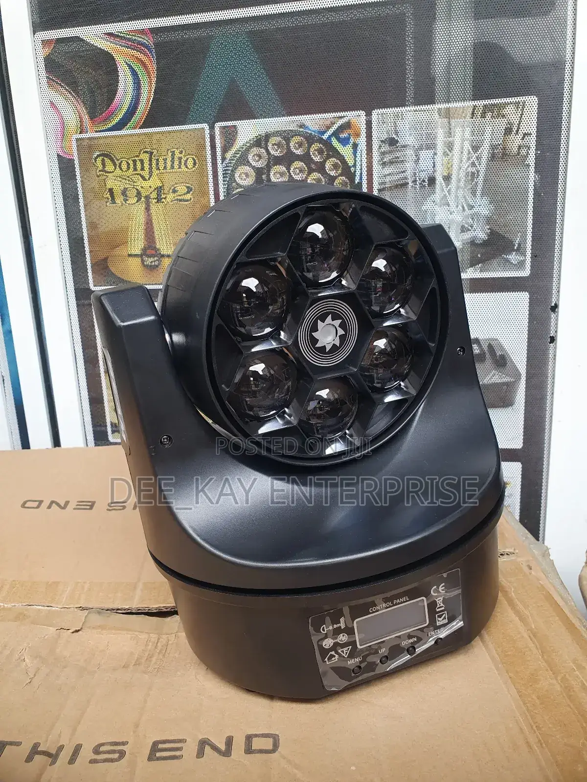 Six Bee Eyes Moving Head Light With Laser