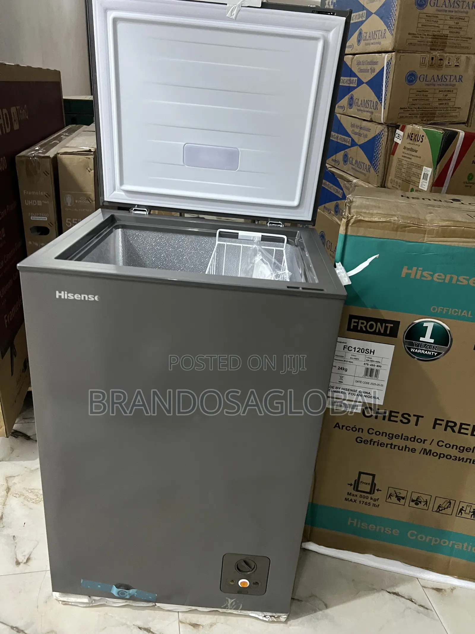 Hisense 95l – “Fast Freeze” Lock in Freshness