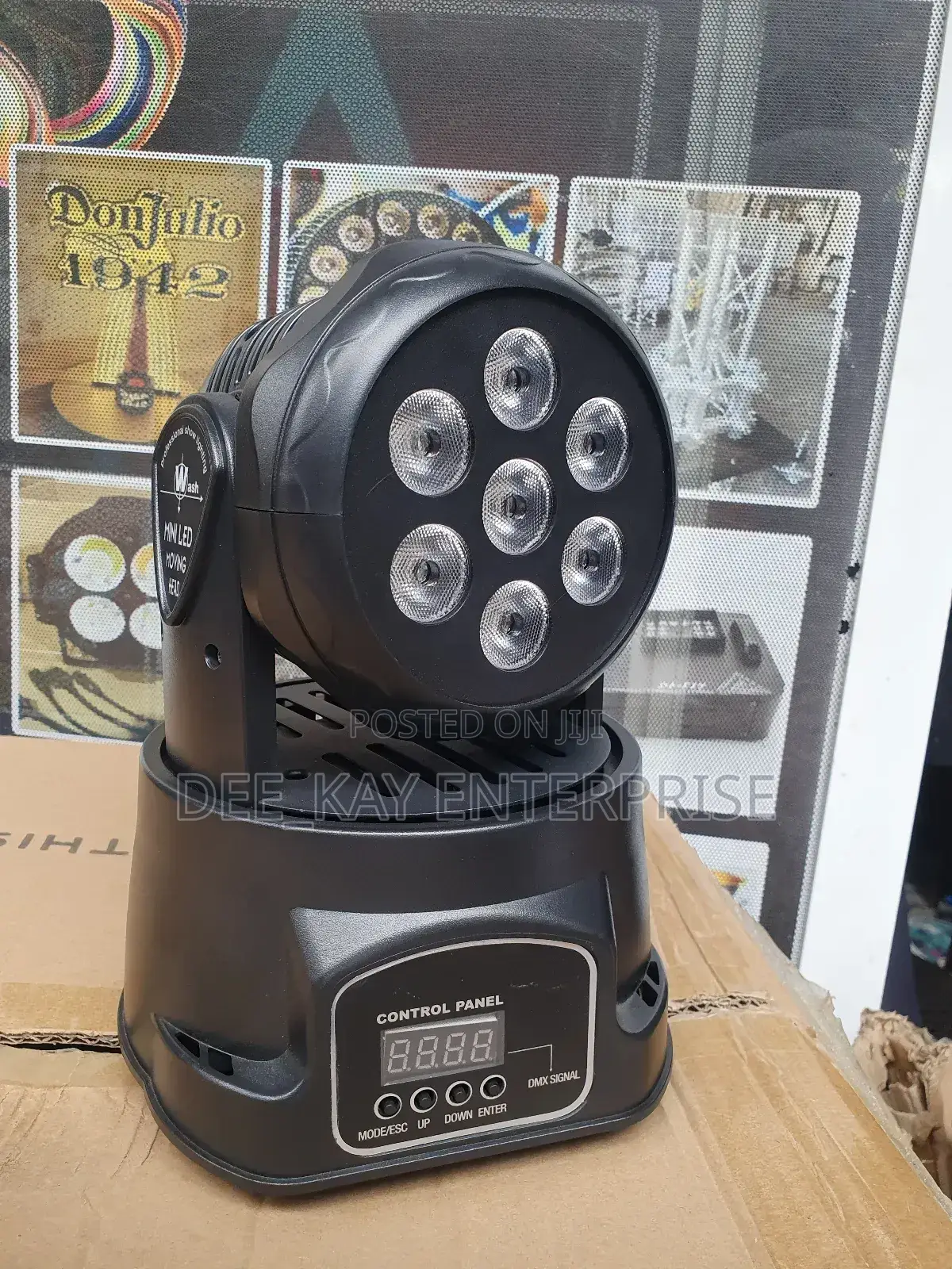 7 Eyes Mini Moving Head Light