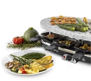Progress 2-in-1 Device: Electric Raclette Stone Steaklette Grill
