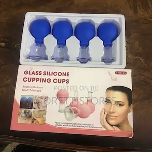 Glass Silicone Cupping Cups