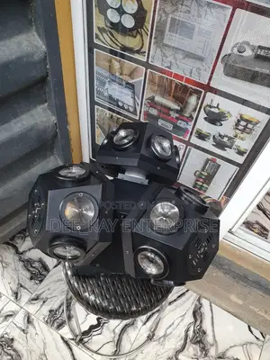 Three Moving Head Light With Laser
