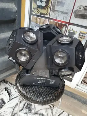 Three Moving Head Light With Laser