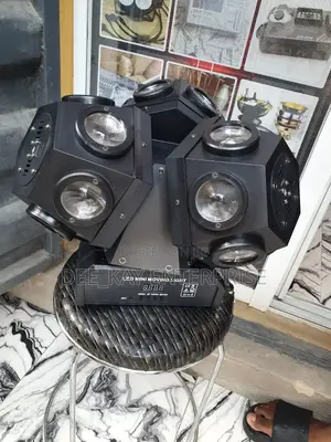 Three Moving Head Light With Laser