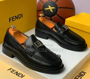 Fendi Luxury Men Leather Shoes