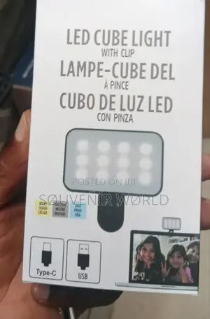 Rechargeable Led Cube Light