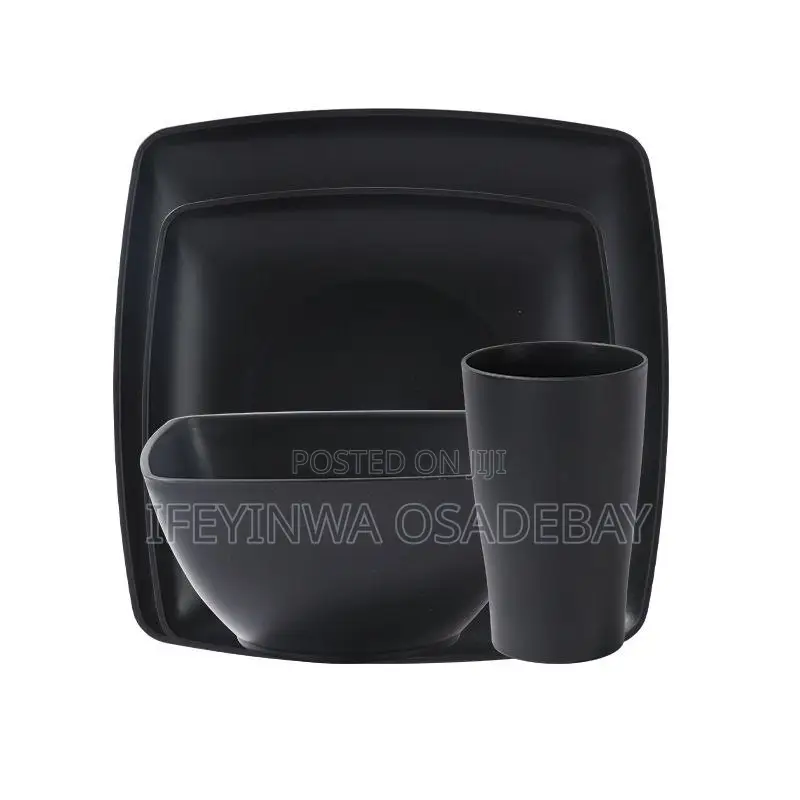 16pcs Quality Plastic Dinner Set