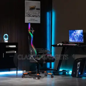 Porodo Gaming Ergonomic Rgb Gaming Chair With Built-in Speakers
