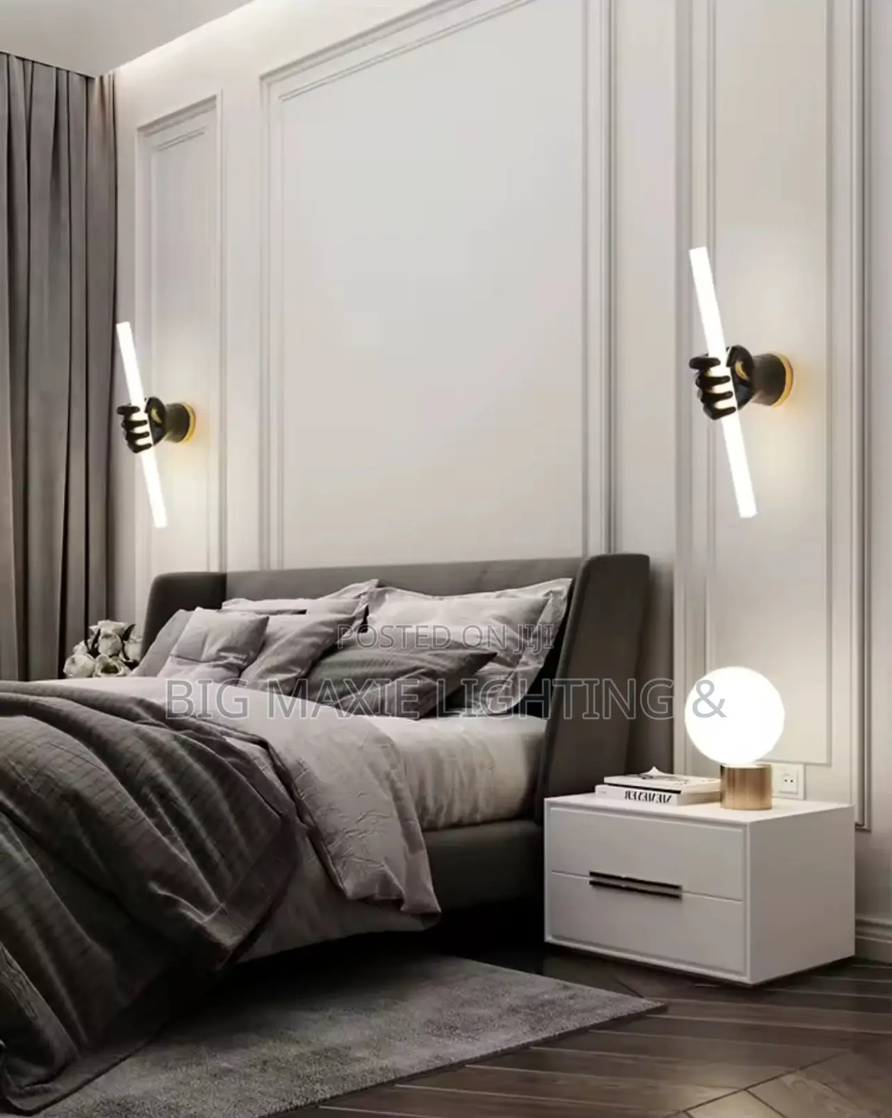 Modern Resin Fist Led Wall Light