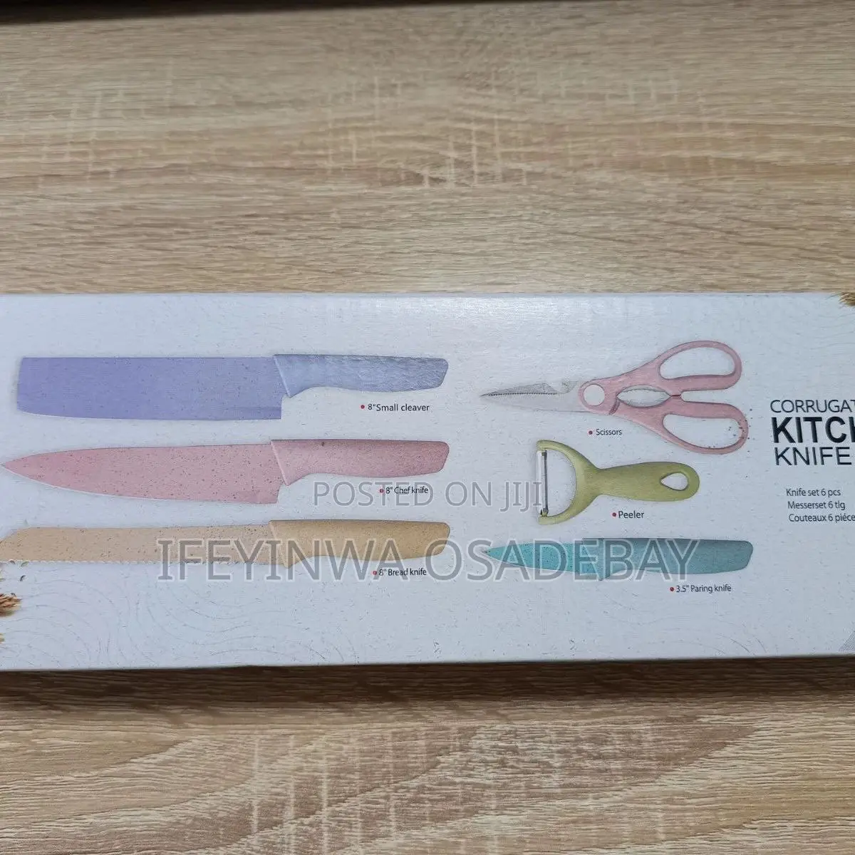 6-Piece Kitchen Knife Set