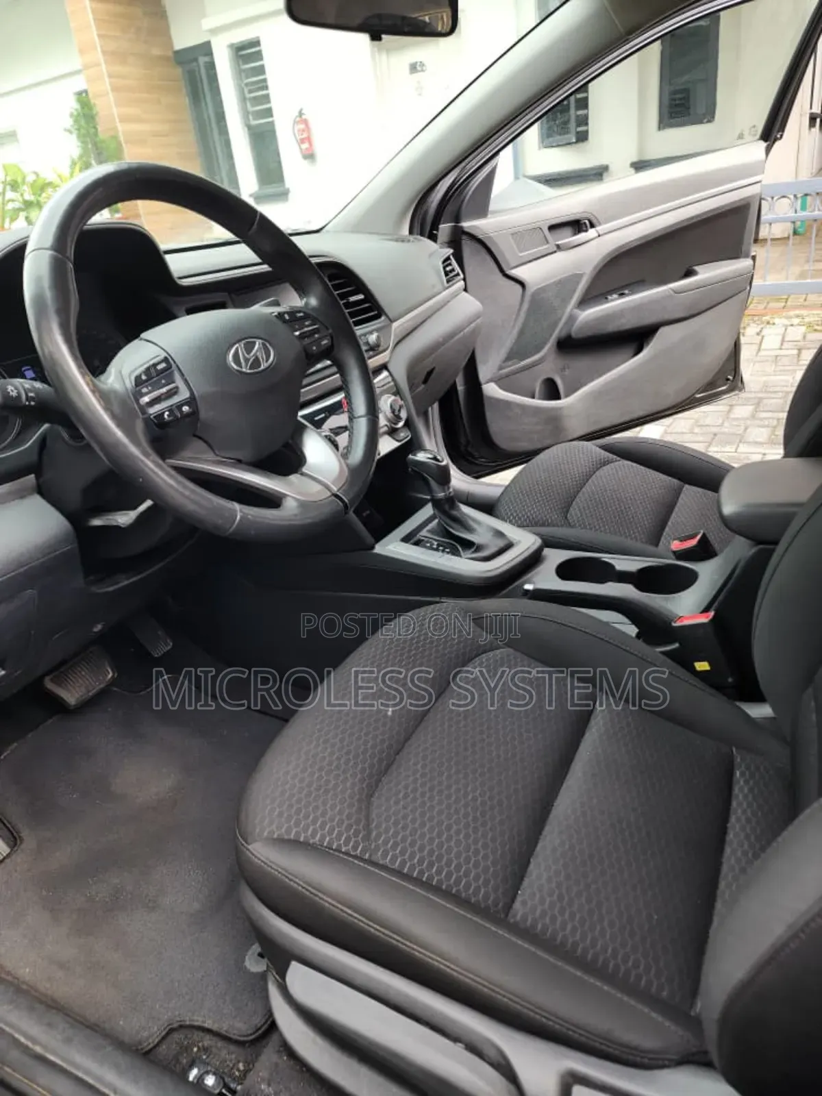Hyundai Elantra 2019 Black - Microless systems Price: ₦ 17,000,000 on ...