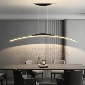 Nordic Long Strip Led Pendant Chandeliers