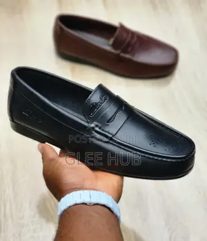 Flat Matte Leather Corporate Shoes
